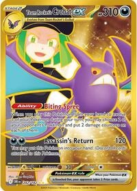 Team Rockets Crobat ex - 242/182 - Hyper Rare - Destined Rivals